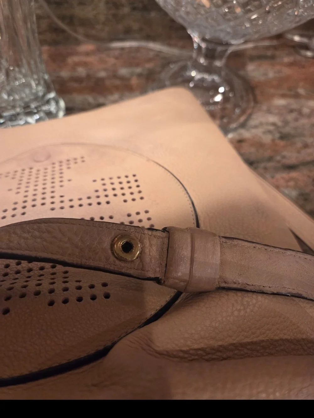 Tory Burch clean cracking wear